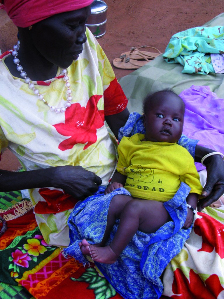 Ospedale Yirol - pazienti in attesa