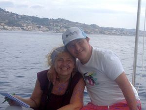 Romina Gobbo con Nino