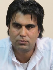 Il giornalista Naseer Fayaz (ph RG)