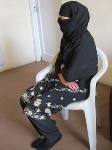 Una delle donne ospitate nello shelter (ph Romina Gobbo)