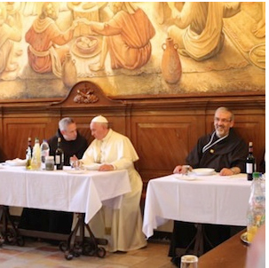 Scaloppe con radicchio e flan di zucchine: i menu dei&nbsp;Papi