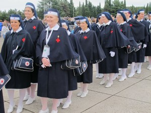 Le crocerossine di Vicenza (foto di Romina Gobbo)