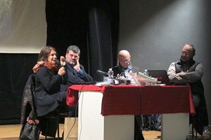 Un momento della serata dedicata al progetto #dallapartediNice (foto di Romina Gobbo). In copertina: Marveille, in primo piano, con il vestito azzurro (foto di Francesco Cavalli)