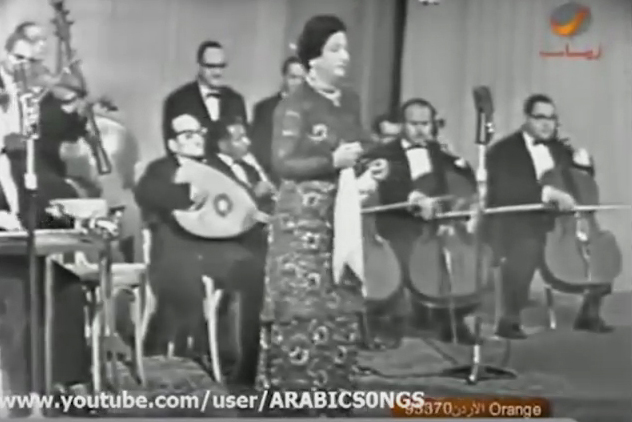 La chanteuse Oum&nbsp;Khaltoum