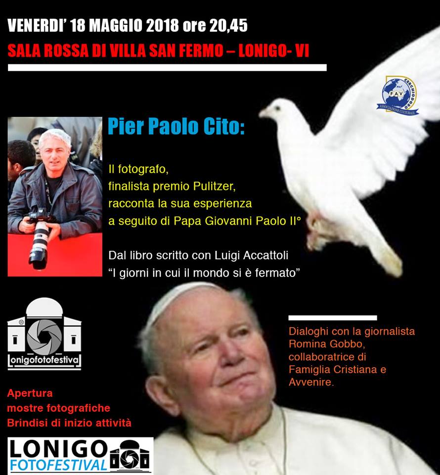 “I giorni in cui il mondo si è fermato”: papa Giovanni Paolo II raccontato dal fotoreporter Pier Paolo Cito attraverso le mie&nbsp;domande